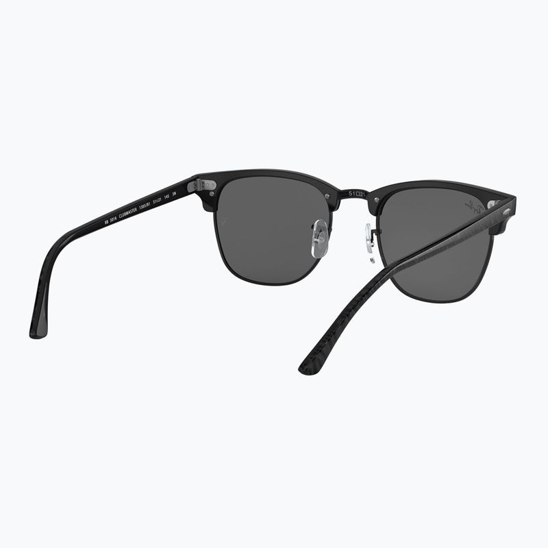 Akiniai nuo saulės Ray-Ban Clubmaster Marble black/dark grey 6