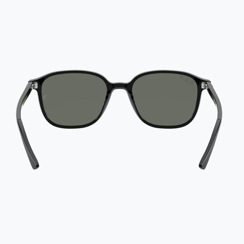 Akiniai nuo saulės Ray-Ban Leonard black/green g-15 polarized 5