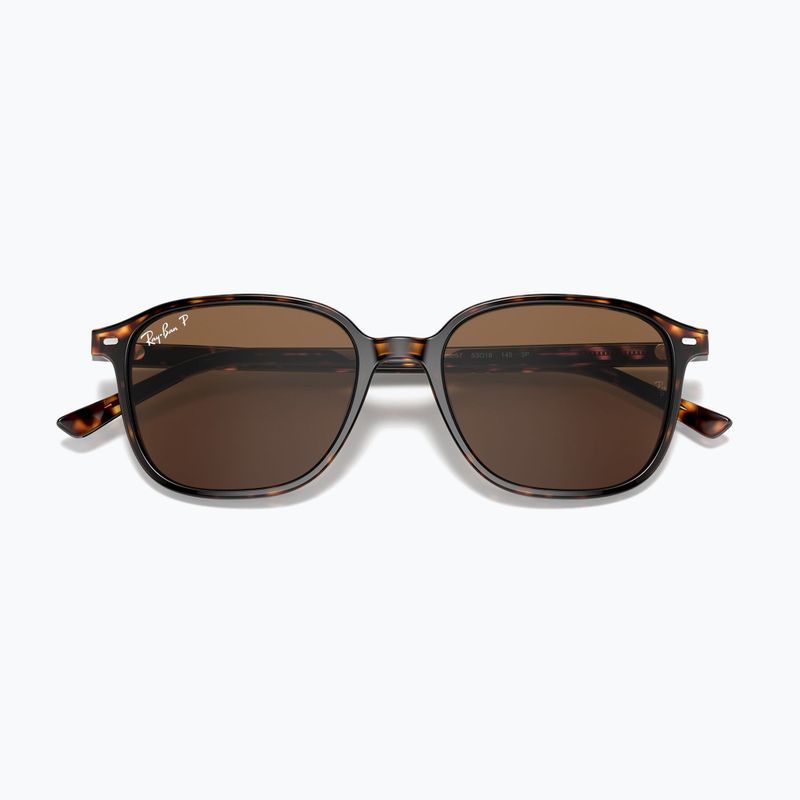 Akiniai nuo saulės Ray-Ban Leonard tortoise/brown polarized 3