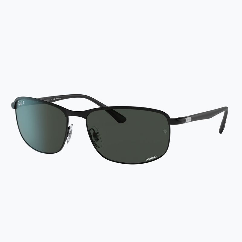 Akiniai nuo saulės Ray-Ban Rb3671 Polarized+ Lenses black/dark grey polarized+ 4