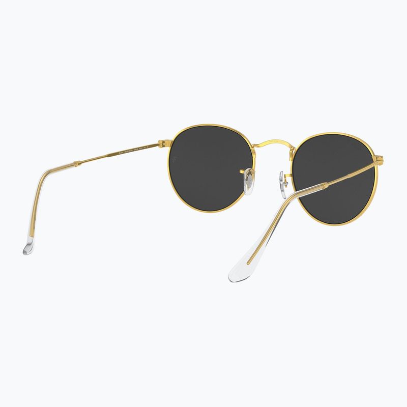 Akiniai nuo saulės Ray-Ban Round Metal gold/black polarized 6