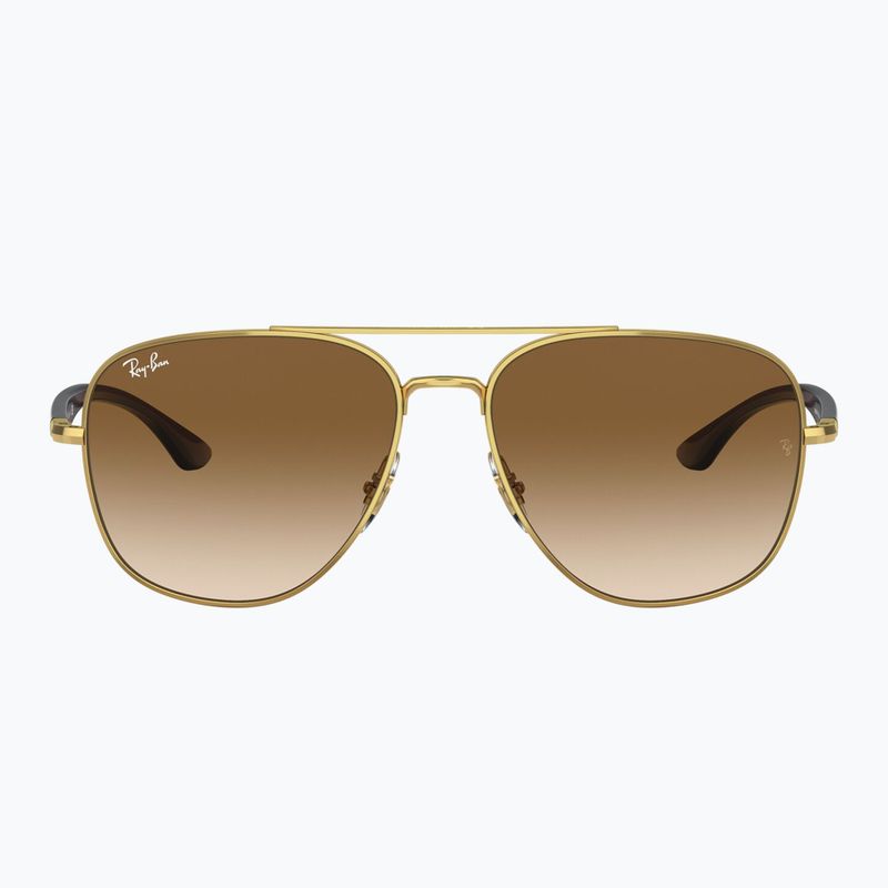 Akiniai nuo saulės Ray-Ban RB3683 arista gold/brown 2