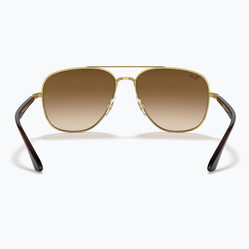 Akiniai nuo saulės Ray-Ban RB3683 arista gold/brown 5