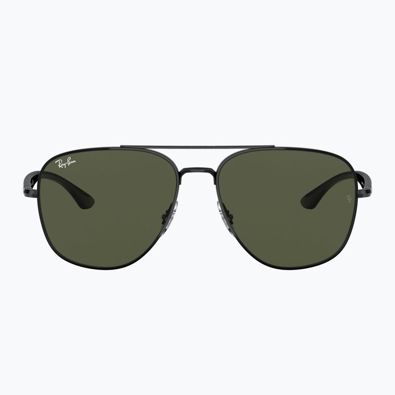 Akiniai nuo saulės Ray-Ban RB3683 black/green g-15 2