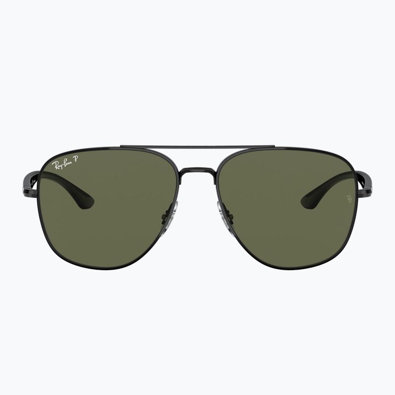 Akiniai nuo saulės Ray-Ban RB3683 black/green g-15 polarized 2