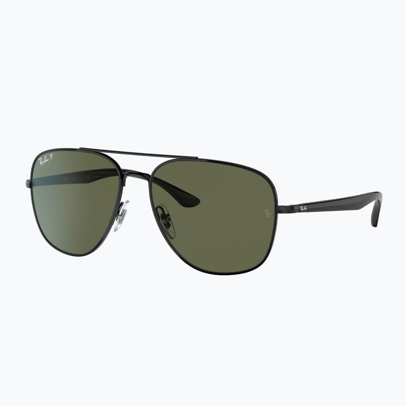 Akiniai nuo saulės Ray-Ban RB3683 black/green g-15 polarized 4