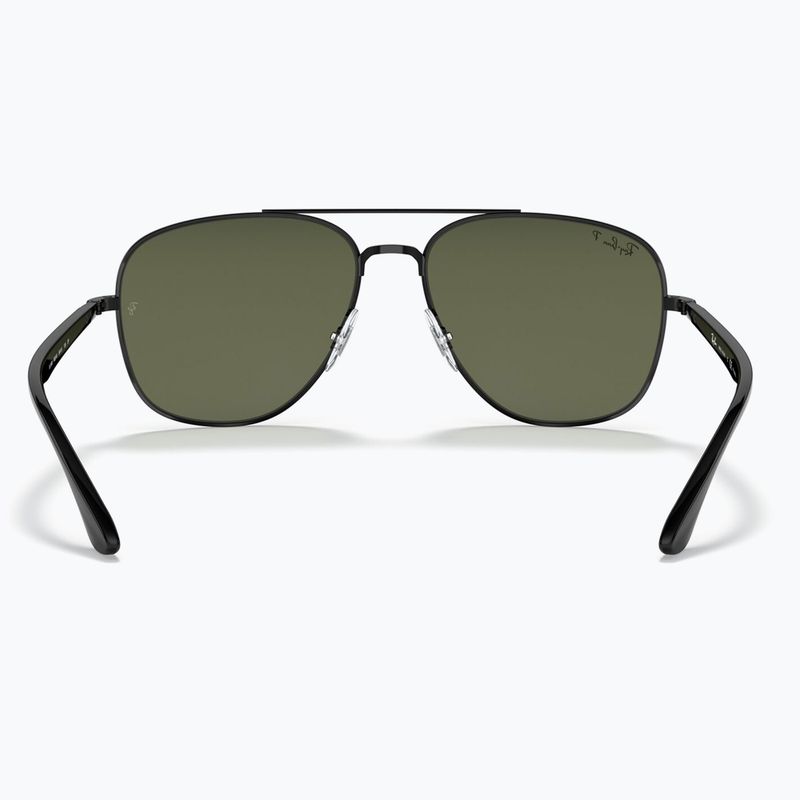 Akiniai nuo saulės Ray-Ban RB3683 black/green g-15 polarized 5