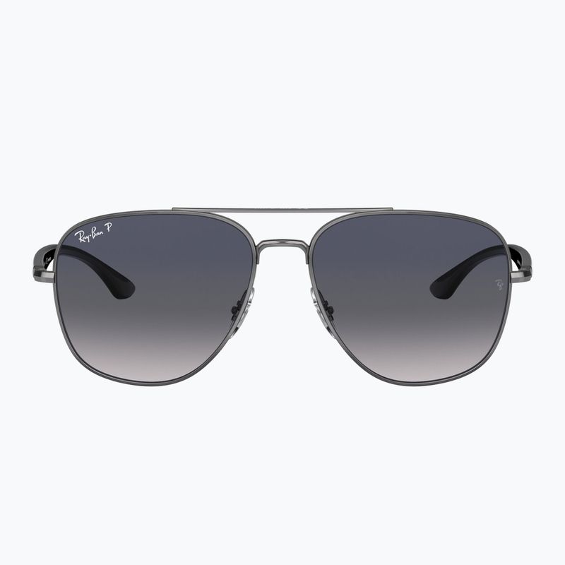 Akiniai nuo saulės Ray-Ban RB3683 brass/blue grey polarized 2