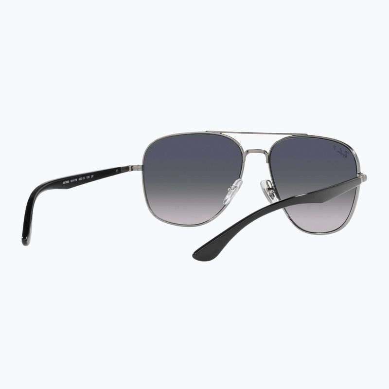 Akiniai nuo saulės Ray-Ban RB3683 brass/blue grey polarized 6