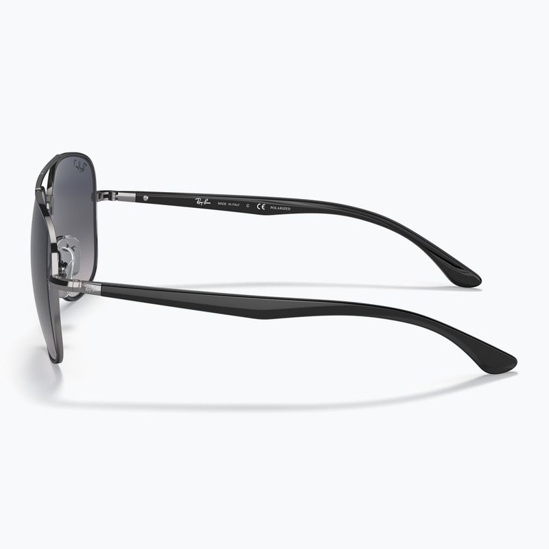 Akiniai nuo saulės Ray-Ban RB3683 brass/blue grey polarized 7