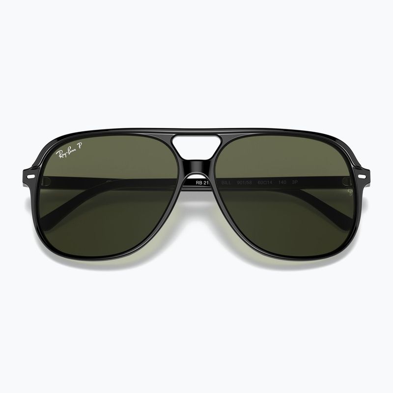 Akiniai nuo saulės Ray-Ban Bill black/green g-15 3