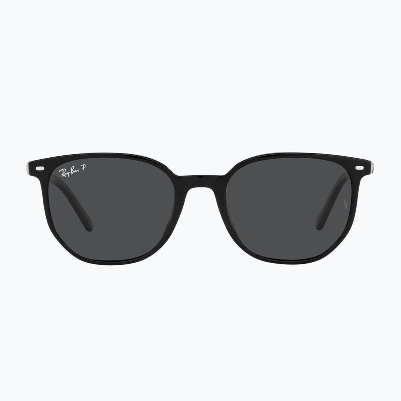 Akiniai nuo saulės Ray-Ban Elliot black/black polarized 2