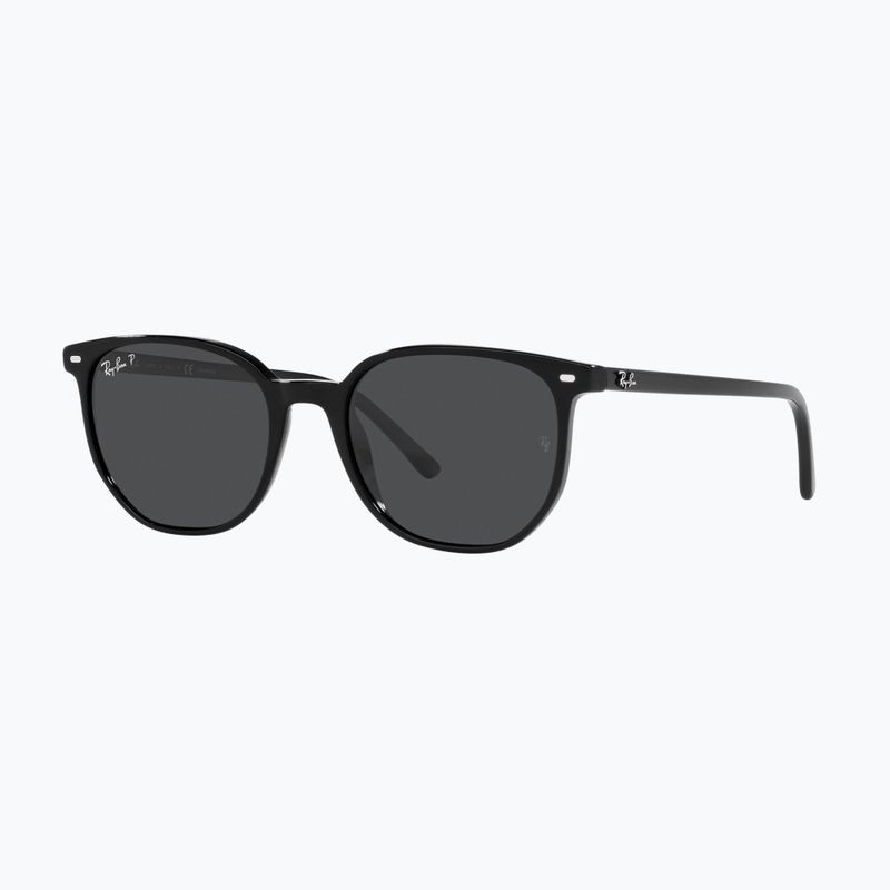 Akiniai nuo saulės Ray-Ban Elliot black/black polarized 4