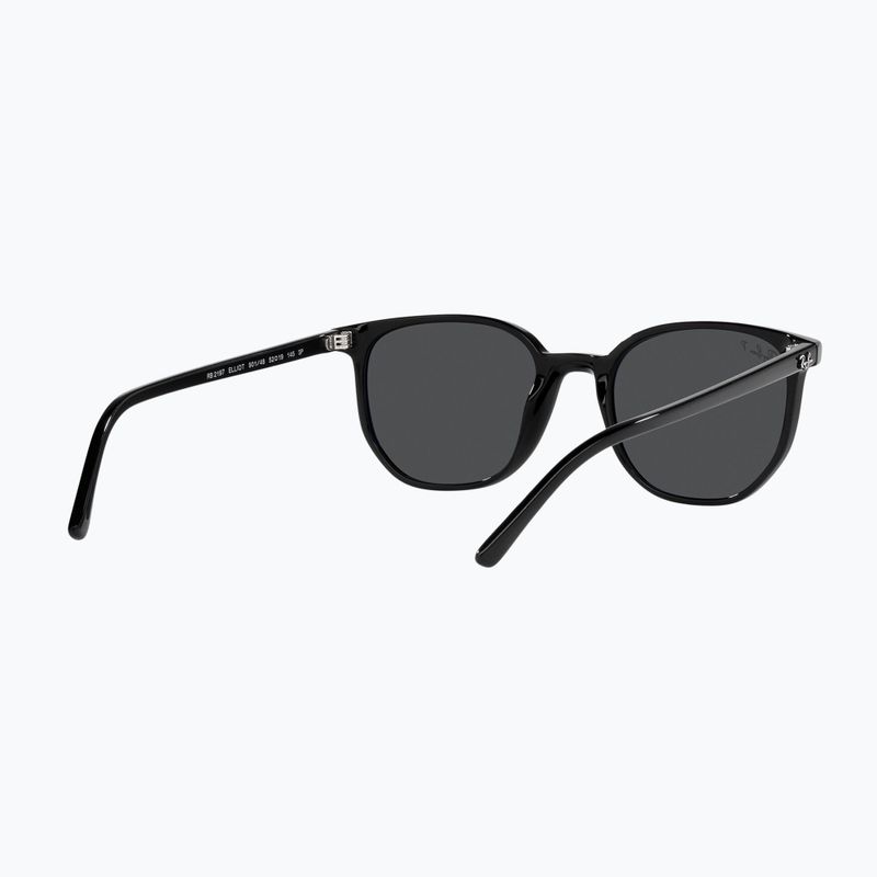 Akiniai nuo saulės Ray-Ban Elliot black/black polarized 6