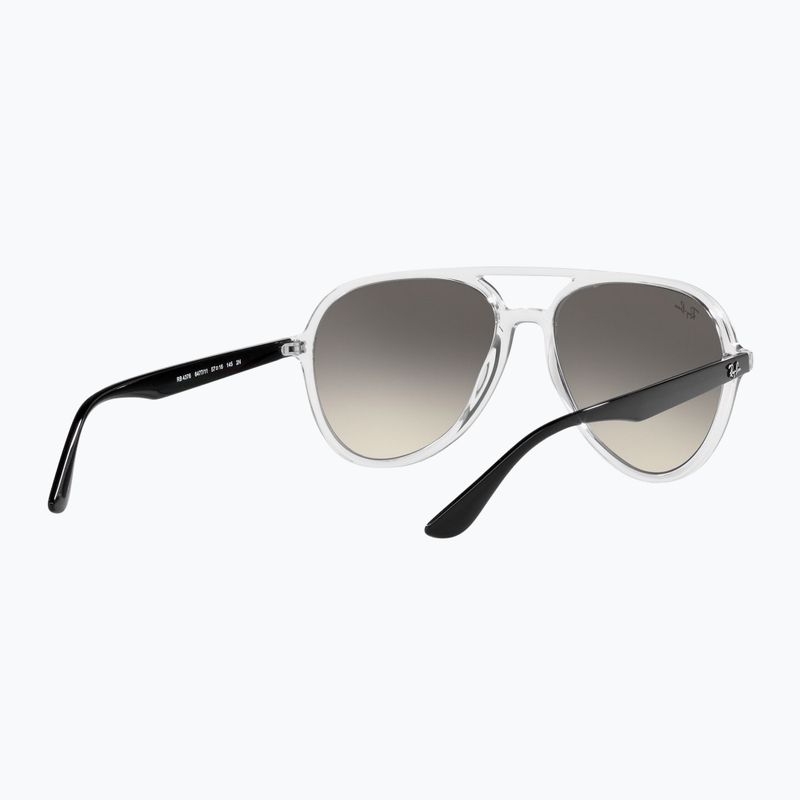 Akiniai nuo saulės Ray-Ban RB4376 polarized transparent/grey gradient 4
