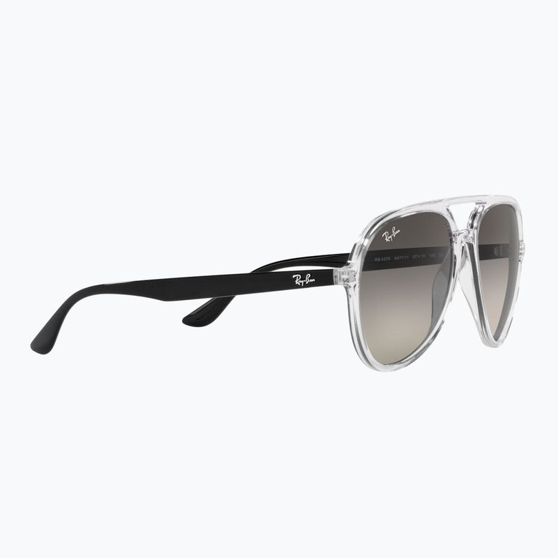 Akiniai nuo saulės Ray-Ban RB4376 polarized transparent/grey gradient 5