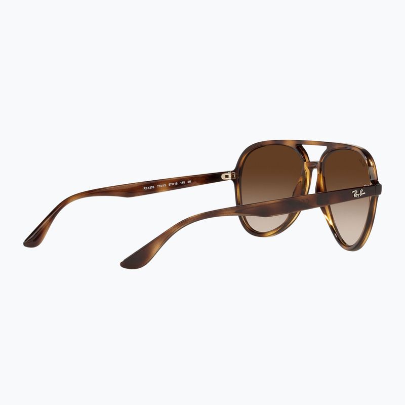 Akiniai nuo saulės Ray-Ban RB4376 havana/brown gradient 4
