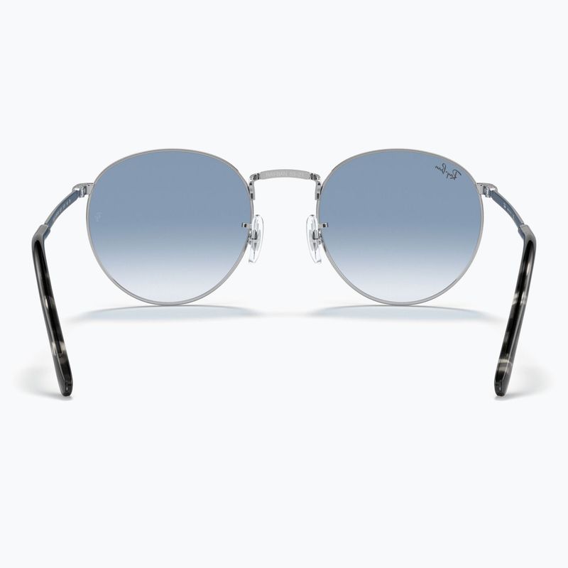 Akiniai nuo saulės Ray-Ban New Round silver/blue 5