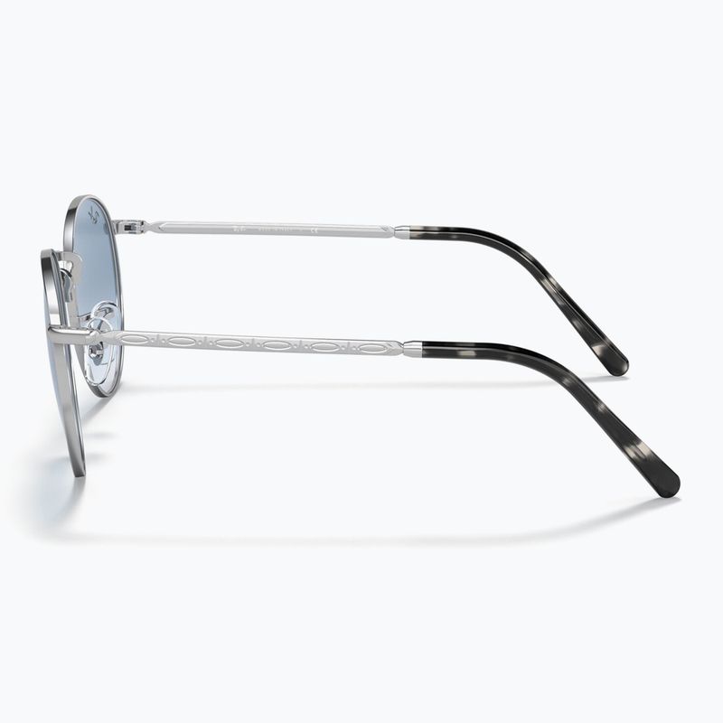 Akiniai nuo saulės Ray-Ban New Round silver/blue 7