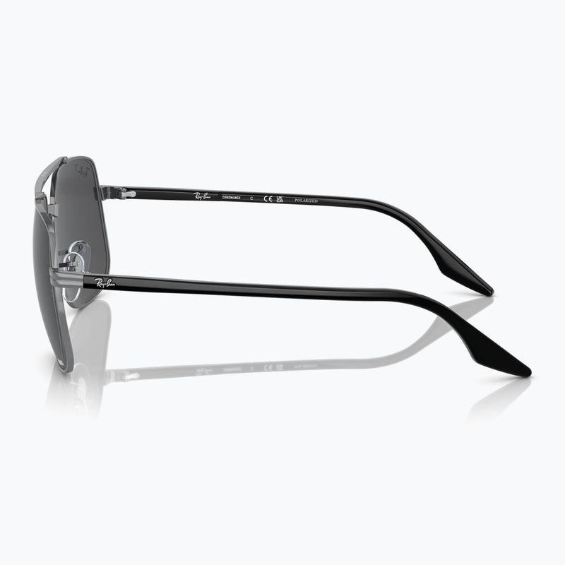 Akiniai nuo saulės Ray-Ban RB3699 Polarized+ Lenses brass/dark grey polarized+ 7