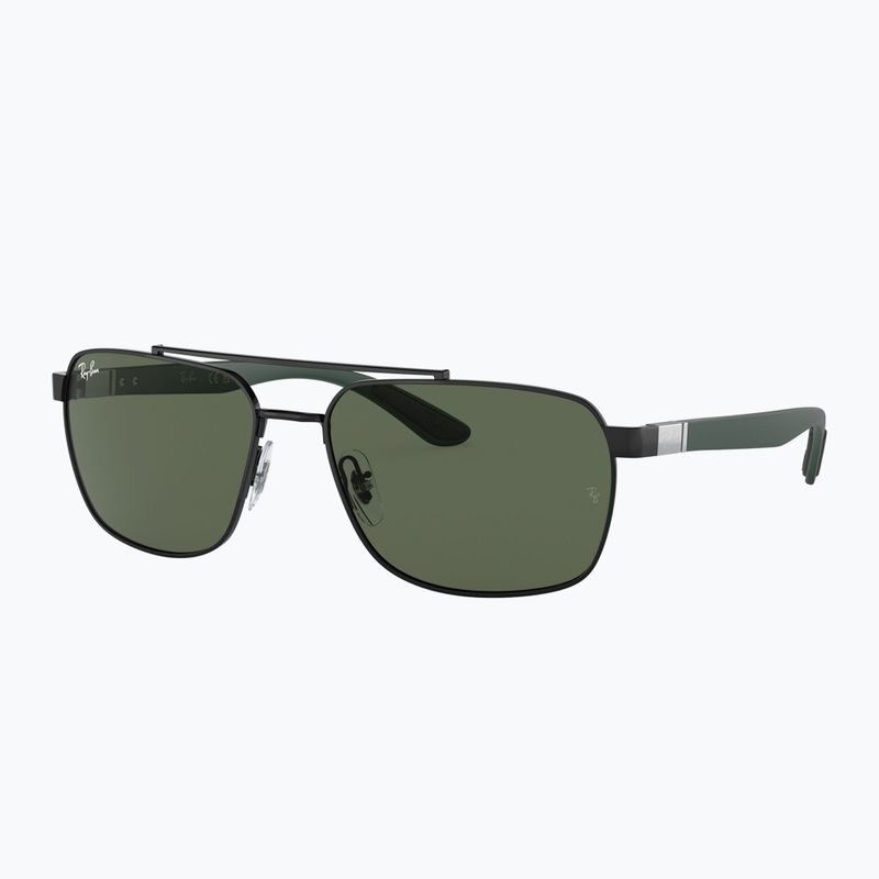 Akiniai nuo saulės Ray-Ban RB3701 black/dark green 4
