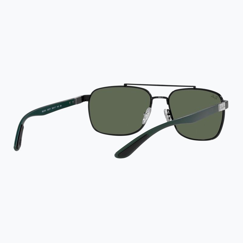 Akiniai nuo saulės Ray-Ban RB3701 black/dark green 6