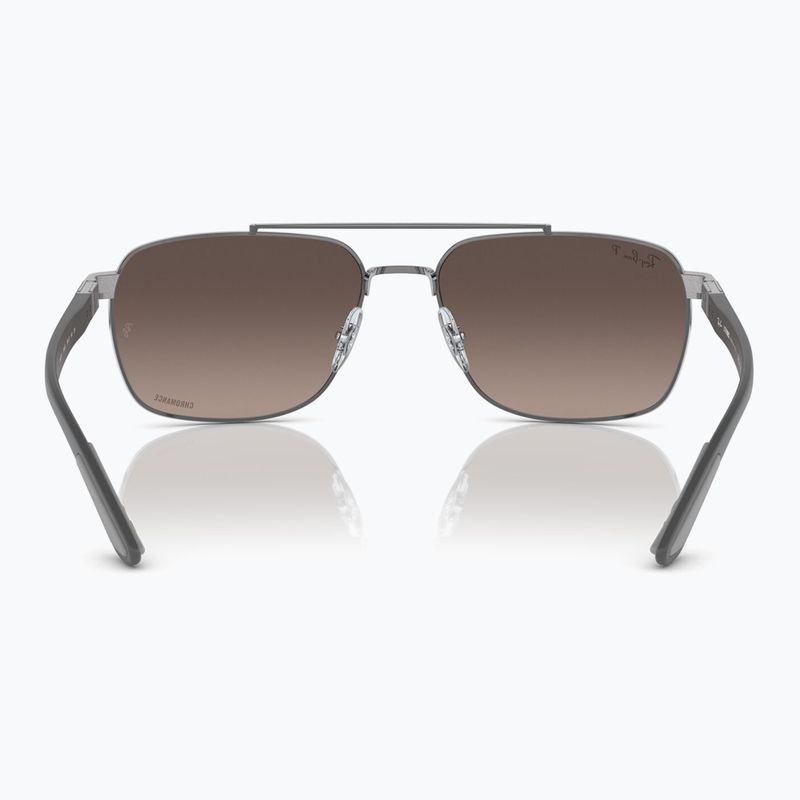 Akiniai nuo saulės Ray-Ban RB3701 Polarized+ Lenses brass/grey polarized+ 5