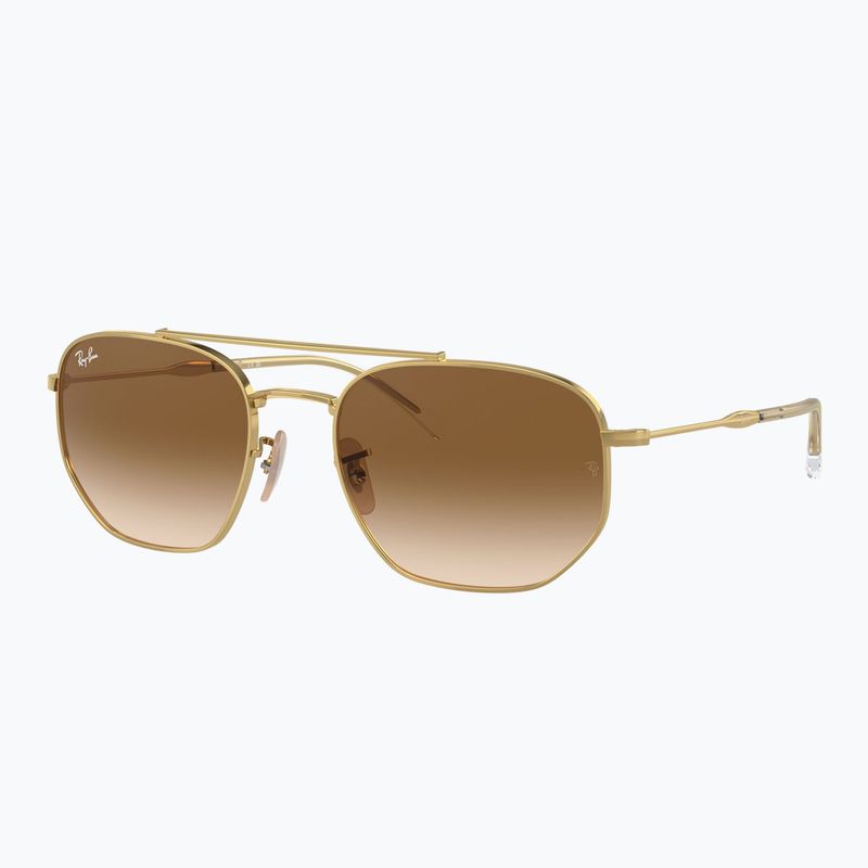 Akiniai nuo saulės Ray-Ban RB3707 Polarized+ Lenses arista gold/brown 4
