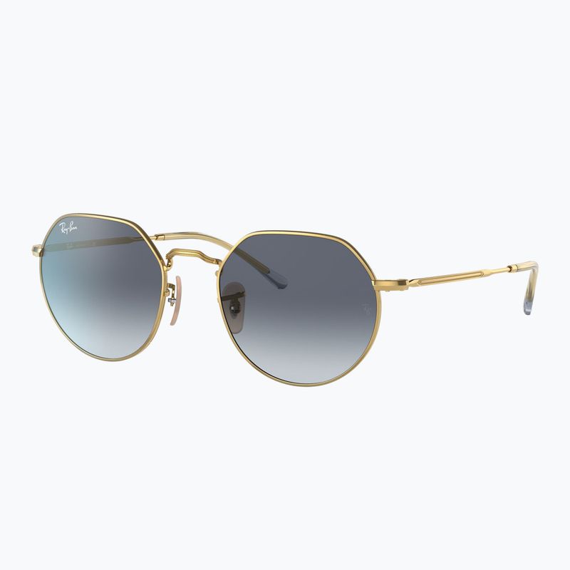 Akiniai nuo saulės Ray-Ban Jack arista gold/blue grey 4