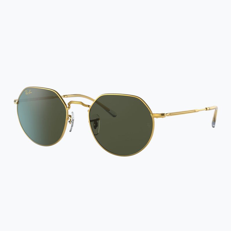Akiniai nuo saulės Ray-Ban Jack gold/green 4