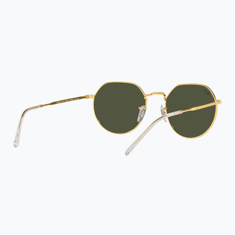 Akiniai nuo saulės Ray-Ban Jack gold/green 6