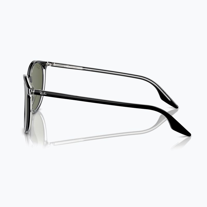 Akiniai nuo saulės Ray-Ban RB2204 transparent black/green polarized 6