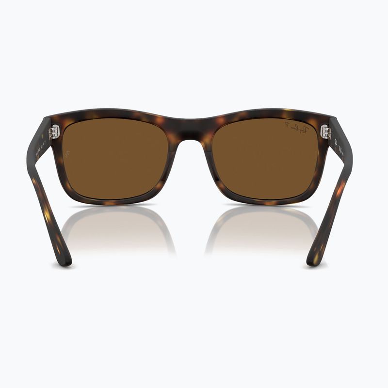Akiniai nuo saulės Ray-Ban RB4428 havana matte/brown polarized 5