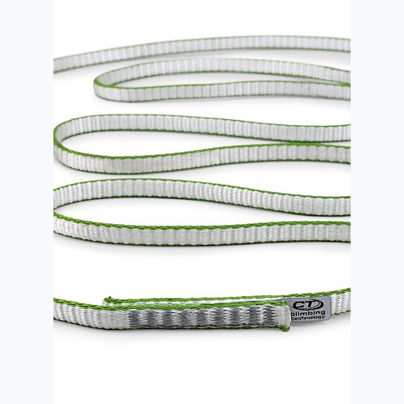 Laipiojimo kilpa Climbing Technology Looper Dy 120 cm white/green 2