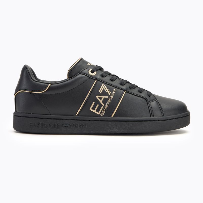 Batai EA7 Emporio Armani Classic Logo triple black/ gold 2