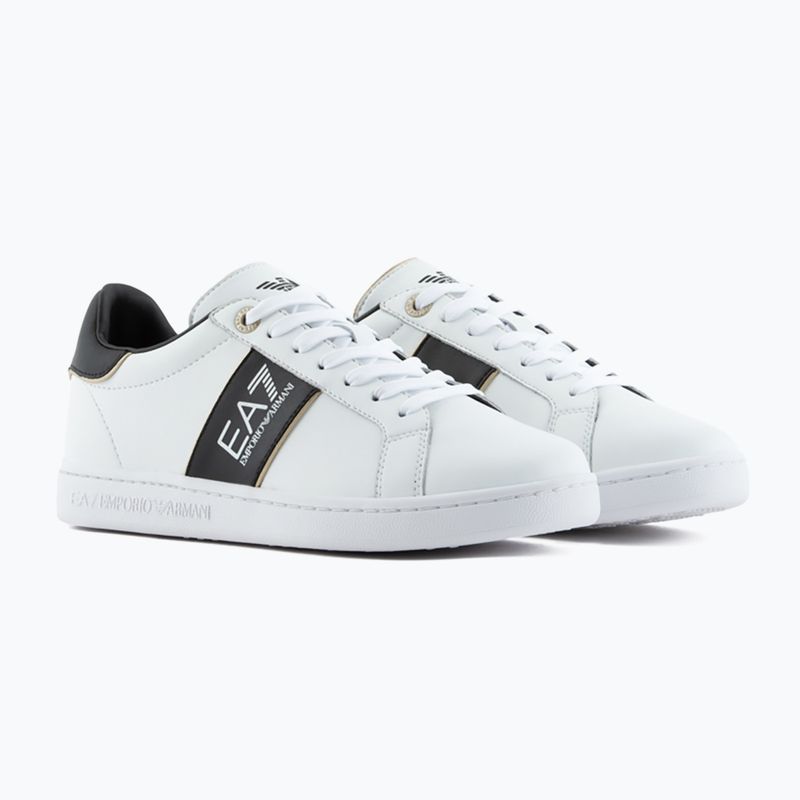 Batai EA7 Emporio Armani Classic Logo white/ black/ gold 8