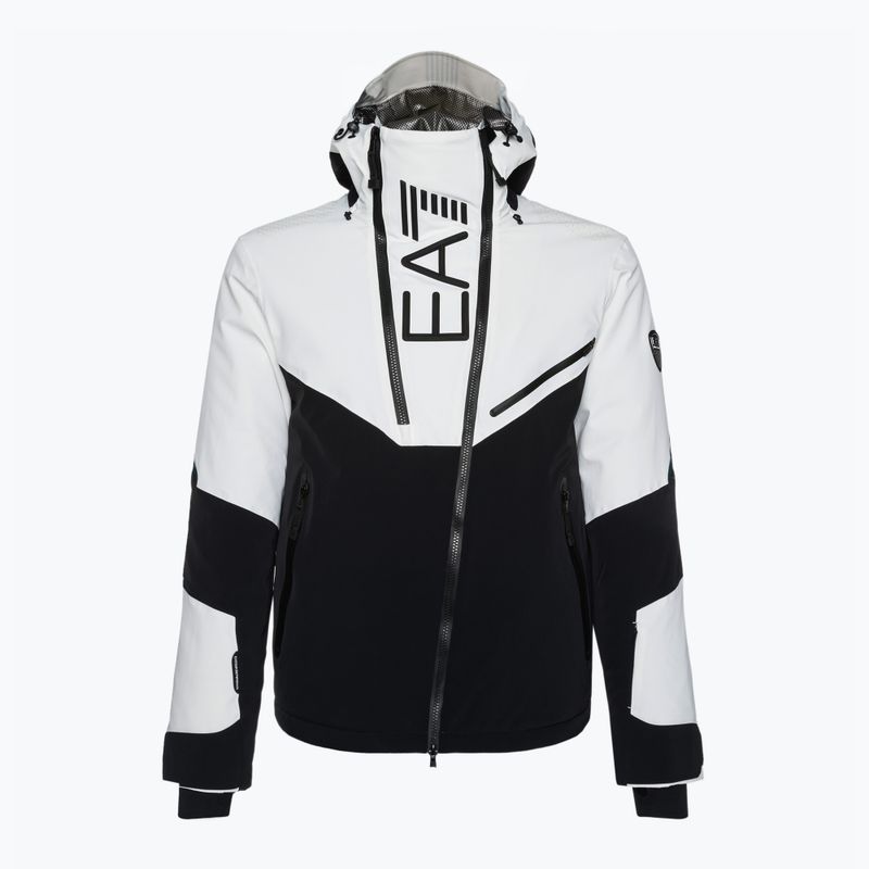 Vyriška slidinėjimo striukė EA7 Emporio Armani Giubbotto 6RPG02 white