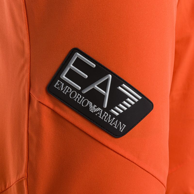 Vyriškos slidinėjimo kelnės EA7 Emporio Armani Pantaloni 6RPP27 fluo orange 4