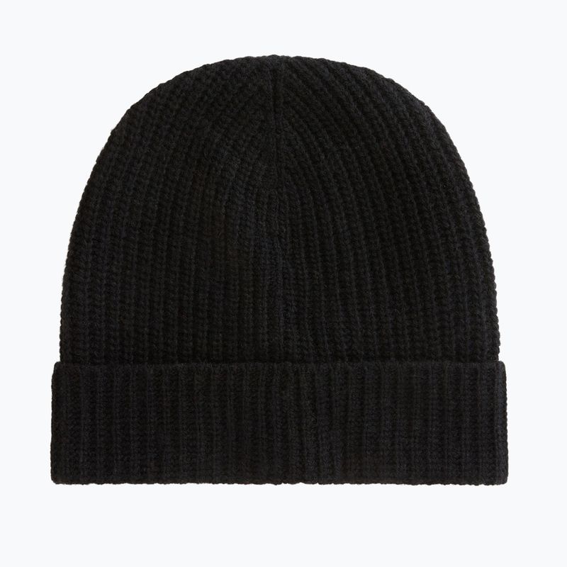 Vyriška žieminė kepurė Woolrich Knitted Ribbed Beanie black 2