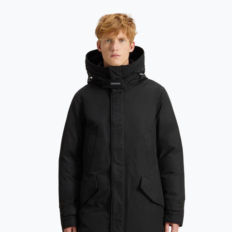 Vyriška striukė Woolrich Polar High Collar Fur black 4