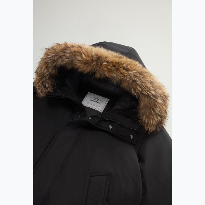 Vyriška striukė Woolrich Polar High Collar Fur black 7