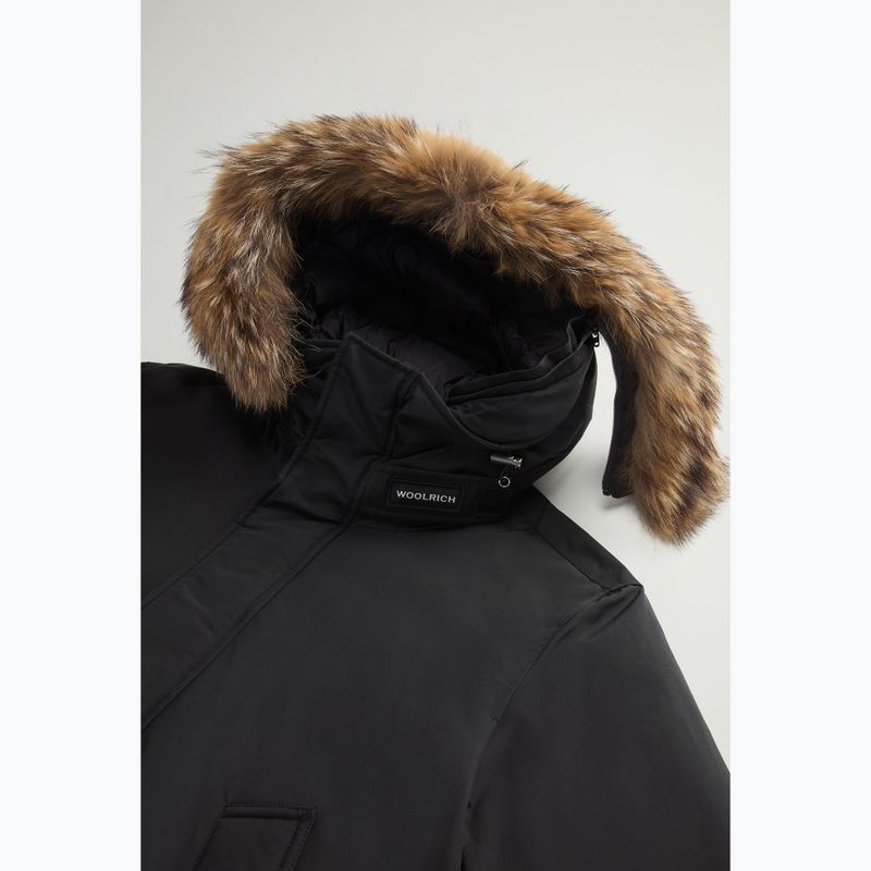 Vyriška striukė Woolrich Polar High Collar Fur black 8