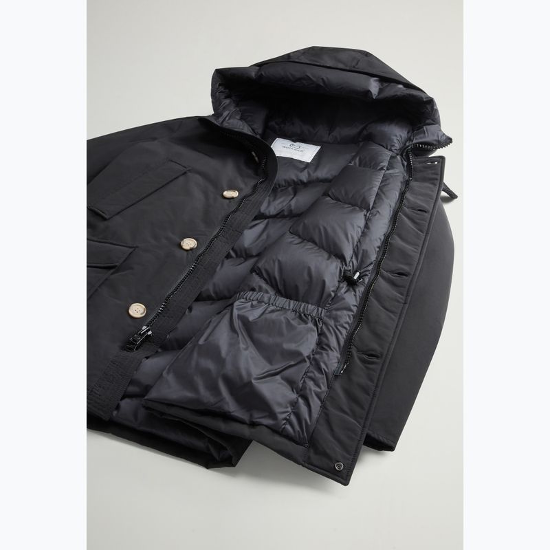 Vyriška striukė Woolrich Polar High Collar black 7