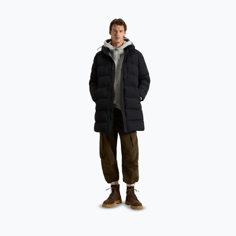 Vyriška striukė Woolrich Matt Stretch Long Puffer black 2