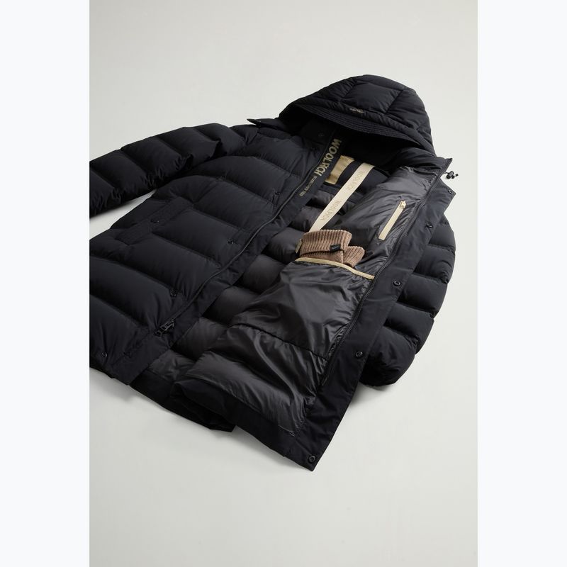 Vyriška striukė Woolrich Matt Stretch Long Puffer black 16