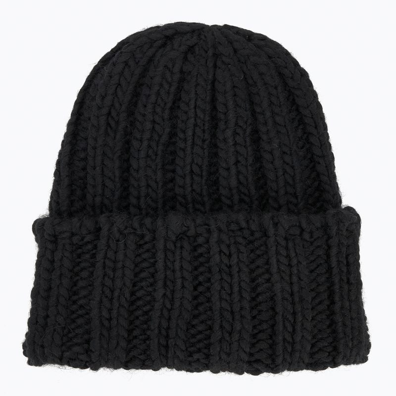 Moteriška žieminė kepurė Woolrich Chunky Beanie black 2