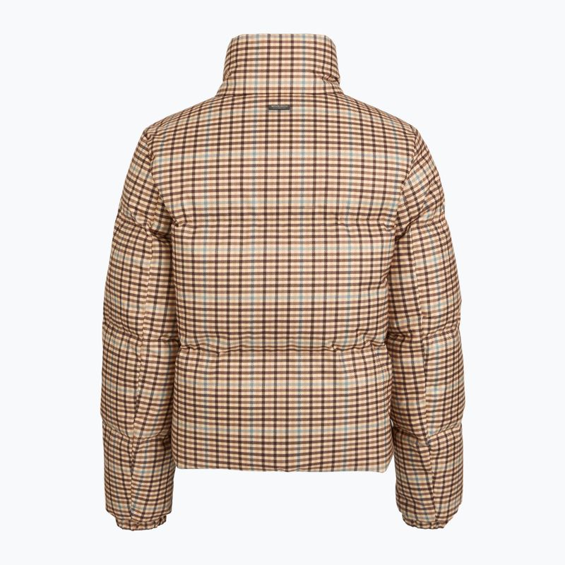 Moteriška striukė Woolrich Printed Wool beige check 2