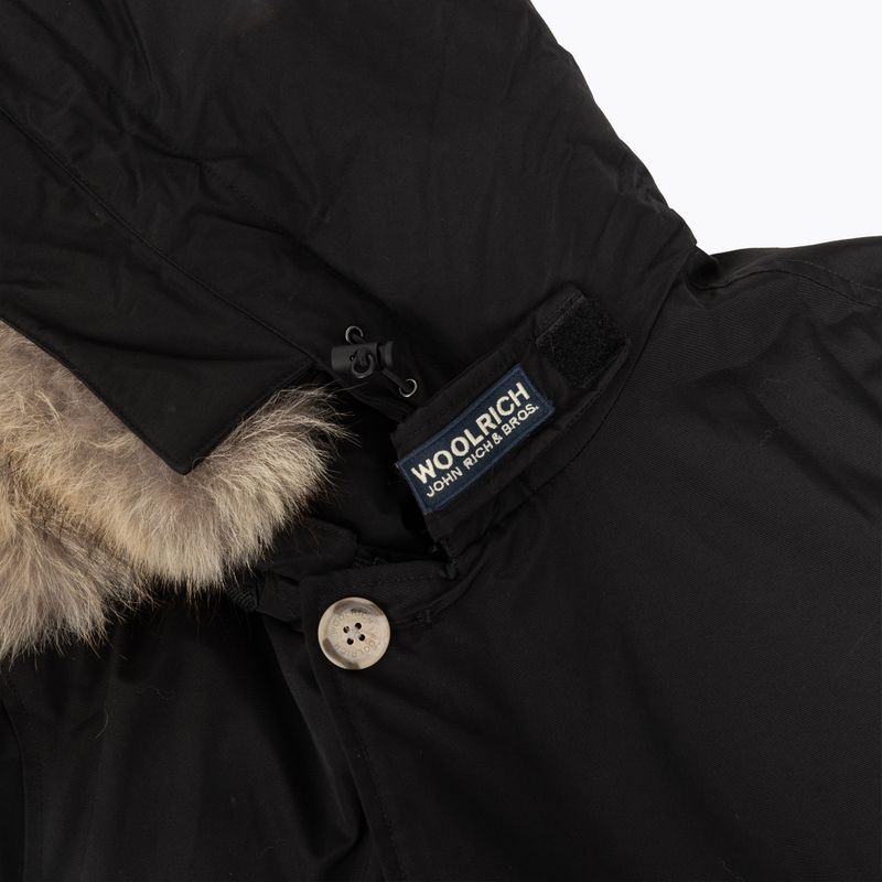 Vyriška pašiltinta striukė Woolrich Arctic Detachable Fur Anorak black 4