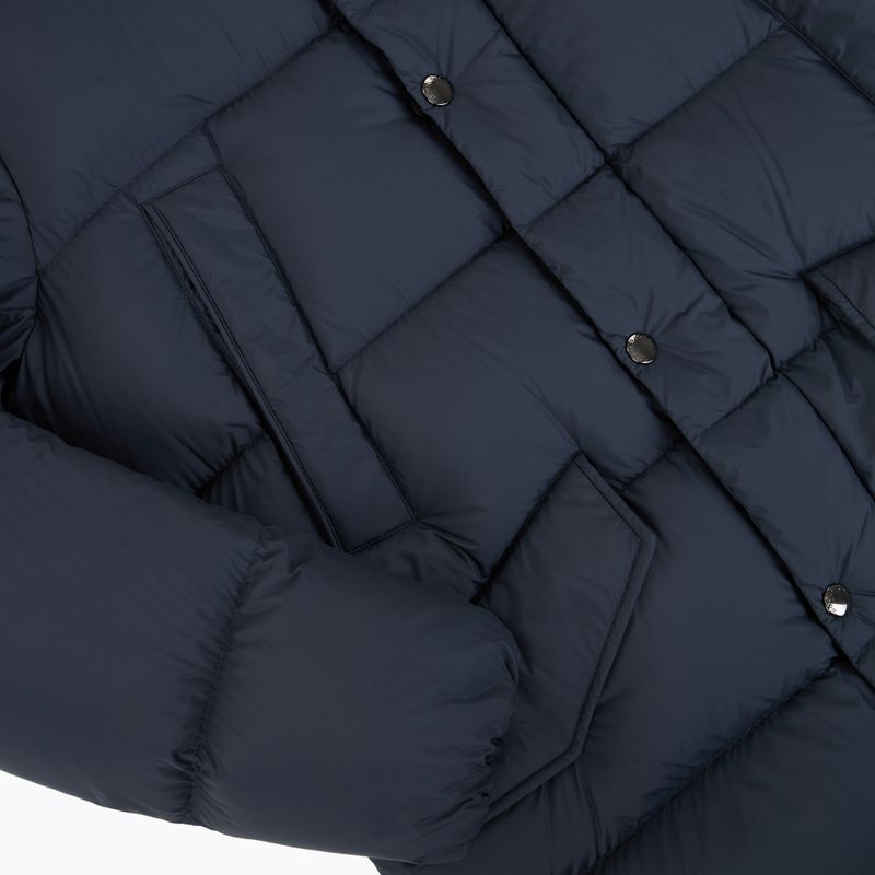 Vyriška striukė Kurtka Woolrich Cloud Davis Parka melton blue 4