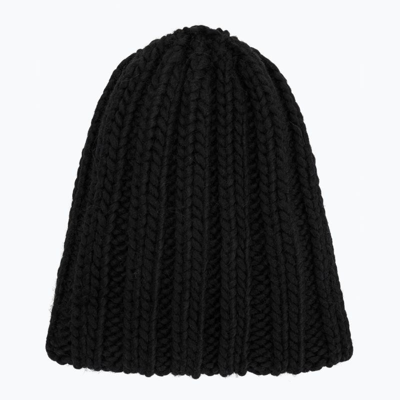 Žieminė moteriška kepurė Woolrich Chunky Beanie 2026 black 4